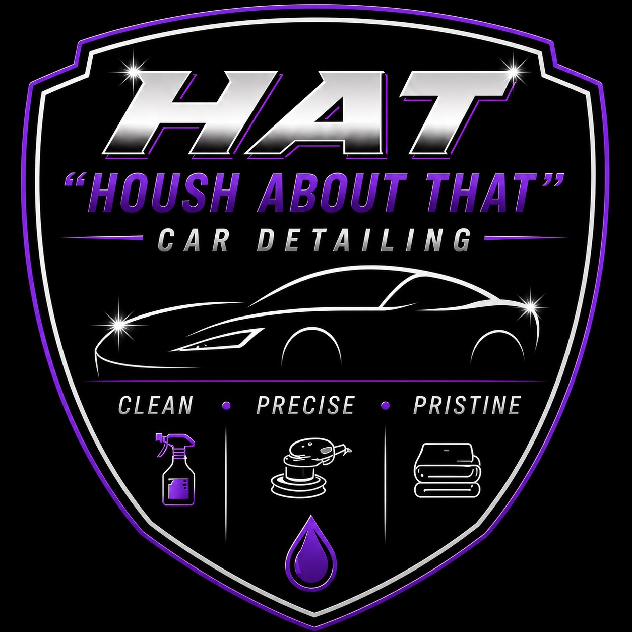 HAT Car Detailing logo